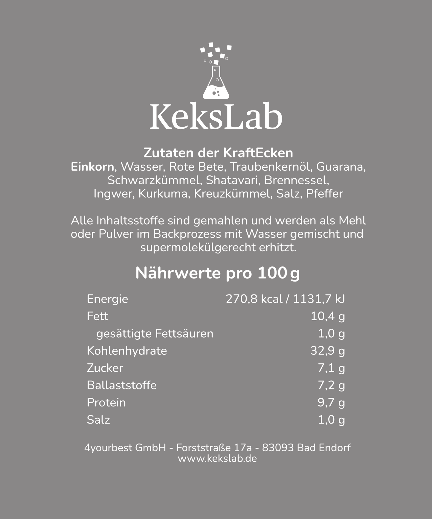 KraftEcken (ca. 1,40 € Tagesportion)